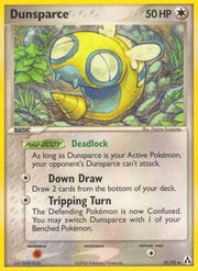 Dunsparce 031  - Reverse Holofoil Legend Maker - Uncommon