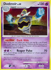 Dusknoir DP33  - Holofoil Diamond and Pearl Promos - Promo