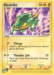 Electrike 030/109  - Reverse Holofoil Ruby and Sapphire - Uncommon