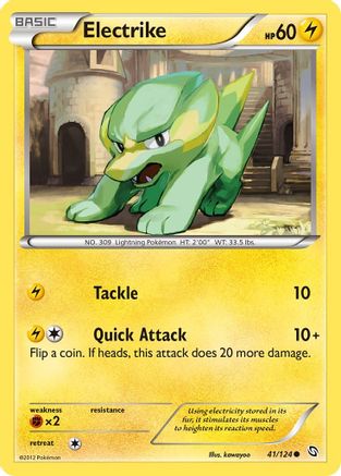 Electrike (41) 041  - Reverse Holofoil Dragons Exalted - Common