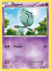 Elgyem (68) 068  - Reverse Holofoil Plasma Storm - Common
