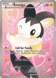 Emolga (Full Art) RC23/RC25  - Holofoil Legendary Treasures Radiant Collection - Ultra Rare