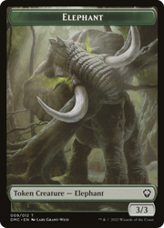 Elephant (TDMC-009) - Dominaria United Commander Tokens