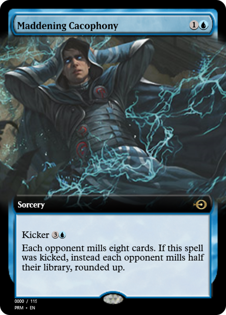 Maddening Cacophony (PRM-83774) - Magic Online Promos Foil