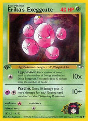Erika's Exeggcute (77) 077/132  - 1st Edition Gym Heroes - Common