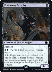 Forsworn Paladin (AFR&-104A) - Adventures in the Forgotten Realms Promos Foil