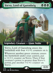 Yorvo, Lord of Garenbrig (ELD-376) - Throne of Eldraine: (Extended Art)
