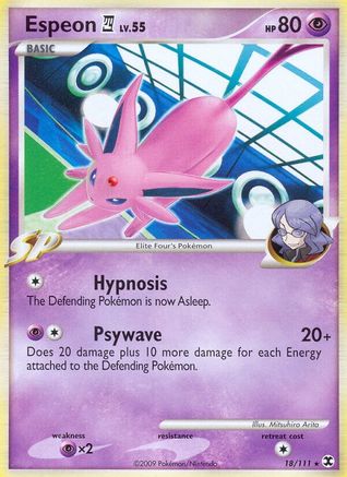 Espeon E4 018  Rising Rivals - Rare