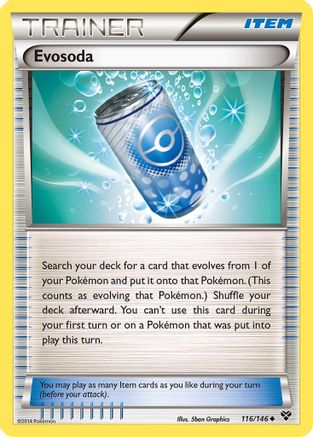 Evosoda 116/146  XY Base Set - Uncommon