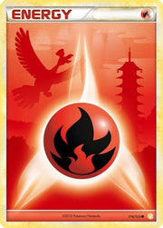 Fire Energy 116/123  - Reverse Holofoil HeartGold SoulSilver - Common