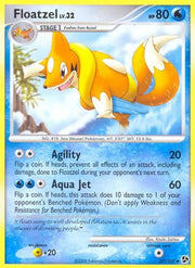 Floatzel 037  - Reverse Holofoil Great Encounters - Uncommon