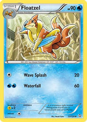 Floatzel 033  - Reverse Holofoil Dragons Exalted - Uncommon