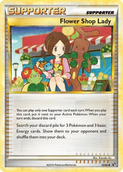 Flower Shop Lady 074/90  Undaunted - Uncommon