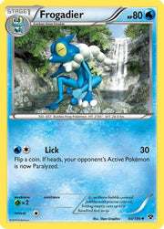 Frogadier 040  - Reverse Holofoil XY Base Set - Uncommon