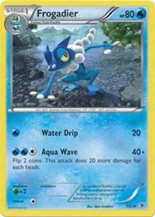 Frogadier 013  Kalos Starter Set - Common