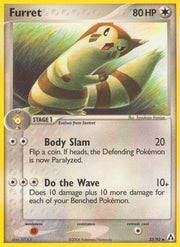 Furret 033/92  - Reverse Holofoil Legend Maker - Uncommon