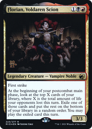 Florian, Voldaren Scion (PRE-223S) - Innistrad: Midnight Hunt Promos Foil