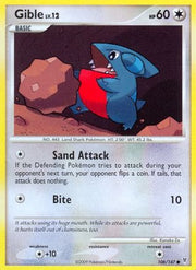 Gible 106  - Reverse Holofoil Supreme Victors - Common