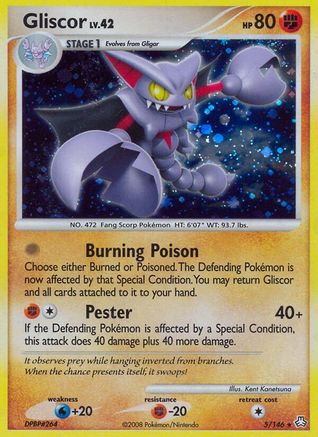 Gliscor (5) 005  - Holofoil Legends Awakened - Holo Rare