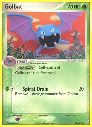 Golbat 031  Deoxys - Uncommon