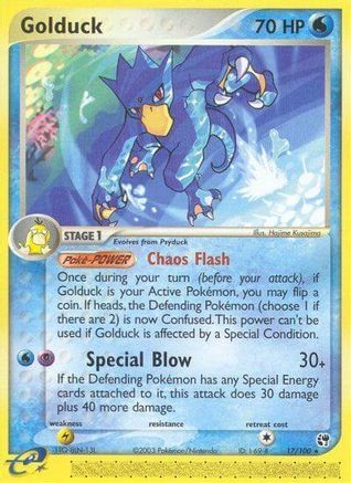 Golduck 017  Sandstorm - Rare