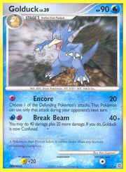 Golduck 028  Secret Wonders - Rare