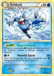 Golduck 022  - Reverse Holofoil Triumphant - Rare