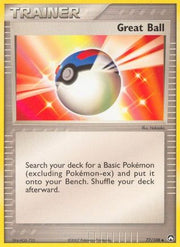 Great Ball 077  - Reverse Holofoil Power Keepers - Uncommon