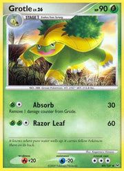 Grotle 049  - Reverse Holofoil Platinum - Uncommon