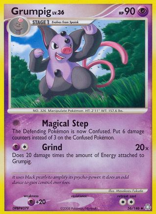 Grumpig 056  Legends Awakened - Uncommon