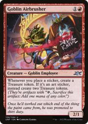 Goblin Airbrusher (UNF-108) - Unfinity Foil