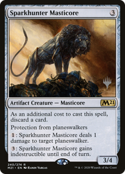 Sparkhunter Masticore (PPM21-240) - Core Set 2021 Promos