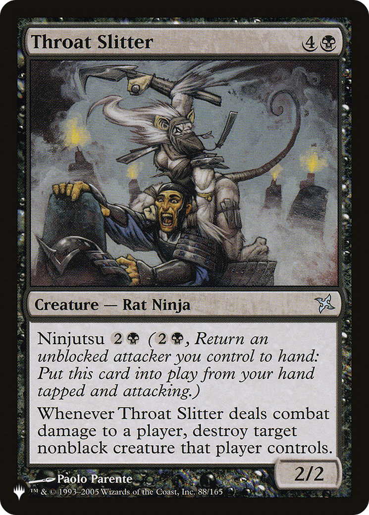 Throat Slitter (LIST-BOK-88) - The List