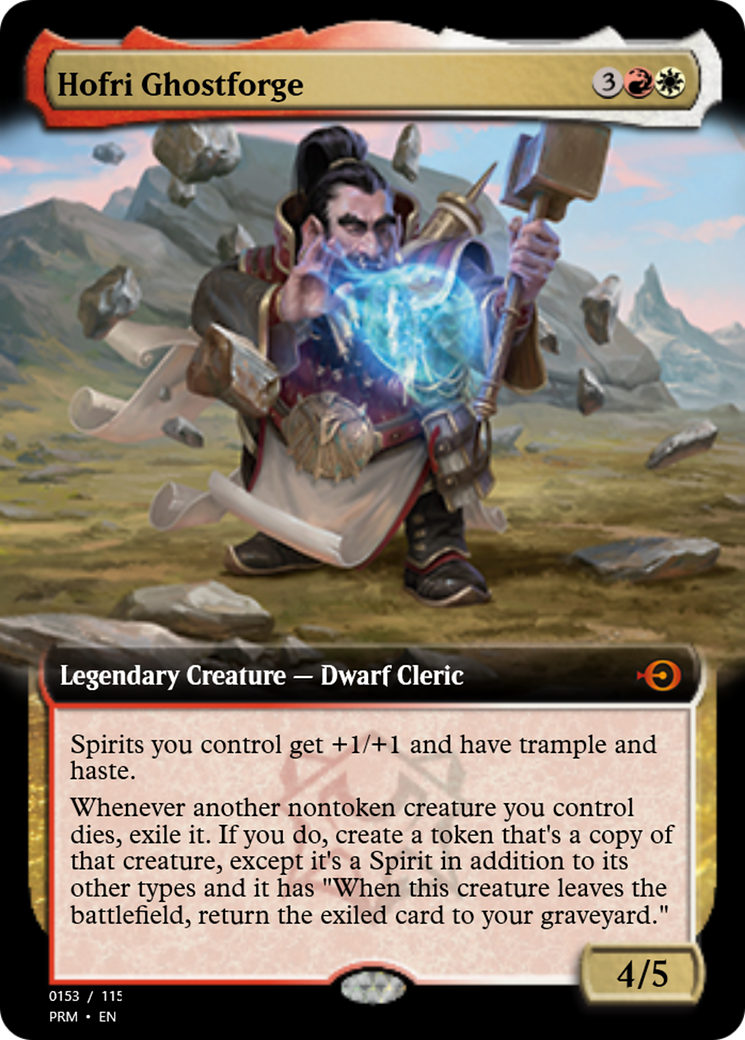 Hofri Ghostforge (PRM-90278) - Magic Online Promos