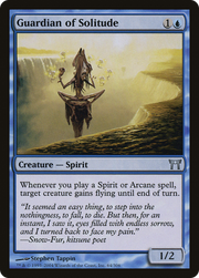 Guardian of Solitude (CHK-064) - Champions of Kamigawa Foil