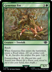Generous Ent (LTR-169) - The Lord of the Rings: Tales of Middle-earth Foil