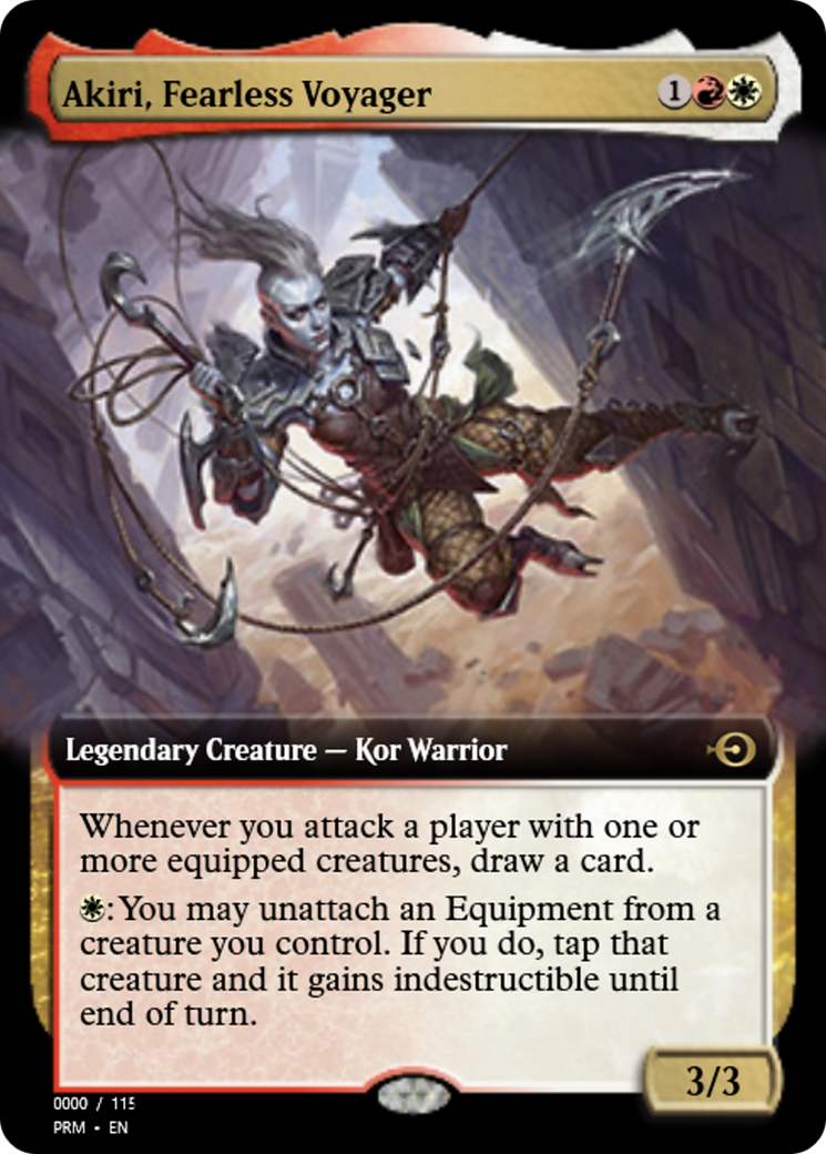 Akiri, Fearless Voyager (PRM-83808) - Magic Online Promos Foil