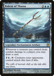 Bident of Thassa (THS-042) - Theros: (enchantment)