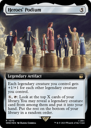 Heroes' Podium (WHO-1070) - Doctor Who: (Extended Art) Foil
