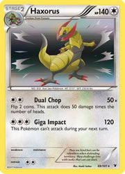 Haxorus 088  - Holofoil Noble Victories - Holo Rare