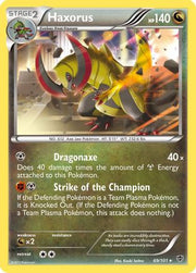 Haxorus 069/101  - Holofoil Plasma Blast - Holo Rare