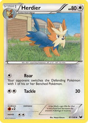 Herdier 087  - Reverse Holofoil Dark Explorers - Uncommon