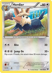Herdier 109/146  XY Base Set - Uncommon