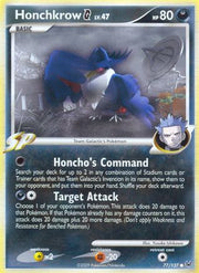 Honchkrow G 077/127  Platinum - Common