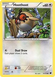 Hoothoot 091  Plasma Freeze - Common