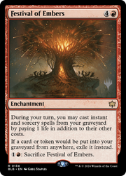 Festival of Embers (PPBLB-134) - Bloomburrow Promos