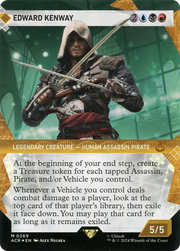 Edward Kenway (ACR-269) - Assassin's Creed: (Showcase) (Borderless) Foil