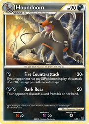 Houndoom 005  - Reverse Holofoil Undaunted - Holo Rare