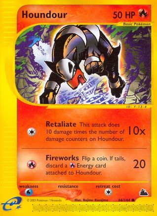 Houndour 066  Skyridge - Common