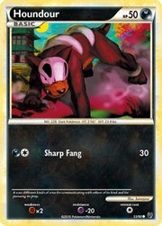 Houndour (53) 053/90  - Reverse Holofoil Undaunted - Common